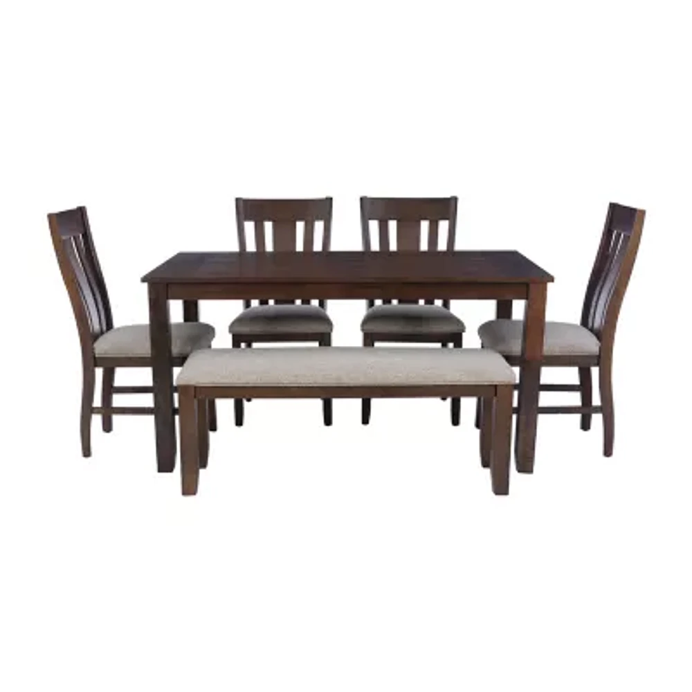 Amaia 6-pc. Rectangular Dining Set