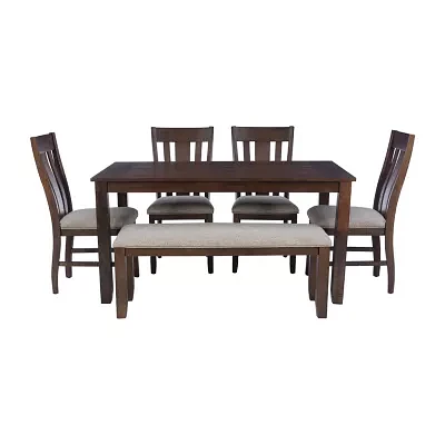 Amaia 6-pc. Rectangular Dining Set