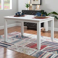 Ternier Rectangular Wood-Top Dining Table