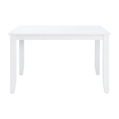 Ternier Rectangular Wood-Top Dining Table