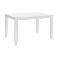 Ternier Rectangular Wood-Top Dining Table