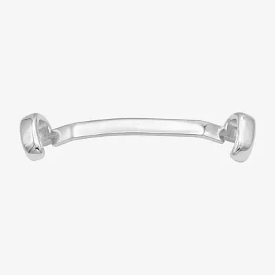 Silver Reflections Womens Pure Silver Over Brass Ring Guard