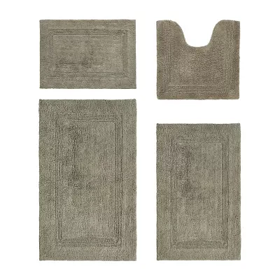 Better Trends Lux Tufted Mat 4-pc. Bath Rug Set