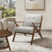 INK+IVY Rocket Accent Chair Tufted Upholstered Armchair