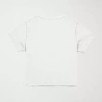 Juniors Icee Cropped Tee Womens Crew Neck Short Sleeve Graphic T-Shirt