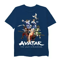 Little & Big Boys Crew Neck Short Sleeve Avatar-The Last Airbender Graphic T-Shirt