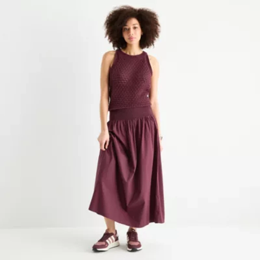 a.n.a Womens Maxi Skirt