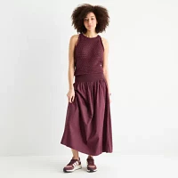 a.n.a Womens Maxi Skirt
