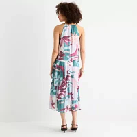 a.n.a Halter Neck Womens Sleeveless Maxi Dress