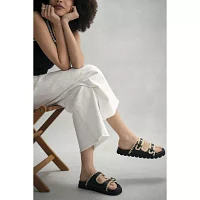 a.n.a Dublin Womens Footbed Sandals