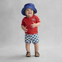 Stepping Stone Infant Boys Double Strap Footbed Sandal