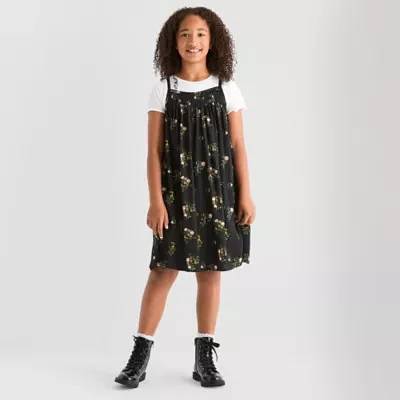 Thereabouts Little & Big Girls Sleeveless Slip Dress