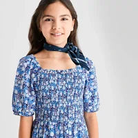 Thereabouts Little & Big Girls 2-pc. Short Sleeve Puffed A-Line Dress
