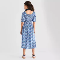 Thereabouts Little & Big Girls 2-pc. Short Sleeve Puffed A-Line Dress