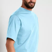 Xersion Oversized Heavyweight Mens Crew Neck Short Sleeve T-Shirt