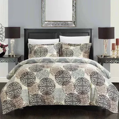 Chic Home Jerome Reversible Duvet Cover Set