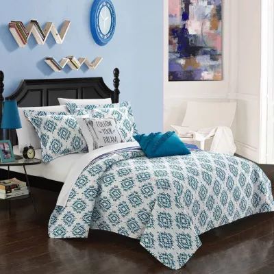 Chic Home Jaden Reversible Quilt Set