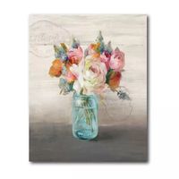 Courtside Market French Cottage Bouquet Canvas Art