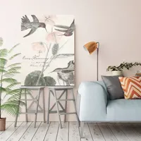 Courtside Market Soft Hummingbirds Canvas Art