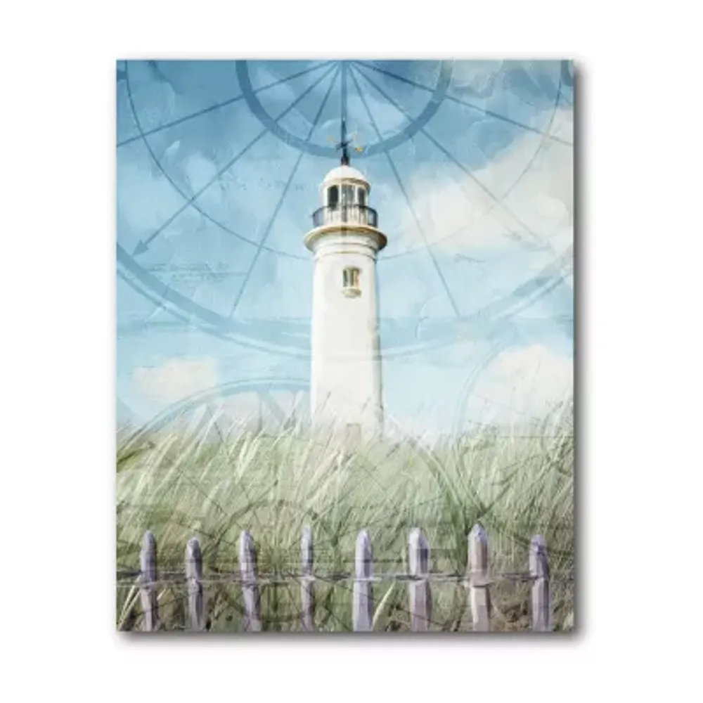 Courtside Market Light House Canvas Art