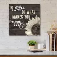 Courtside Market What Makes You Happy Canvas Art