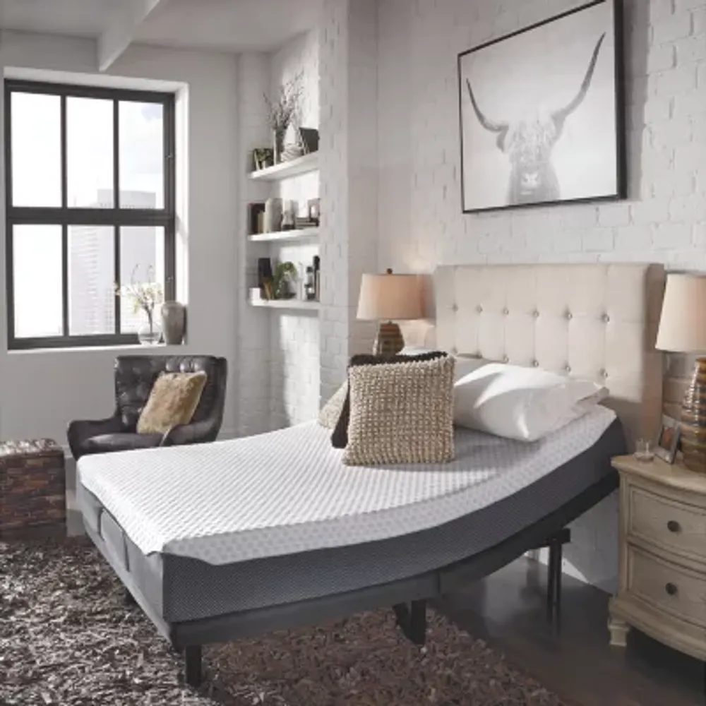 Signature Design by Ashley Chime Elite 10" Firm Memory Foam Mattress a Box