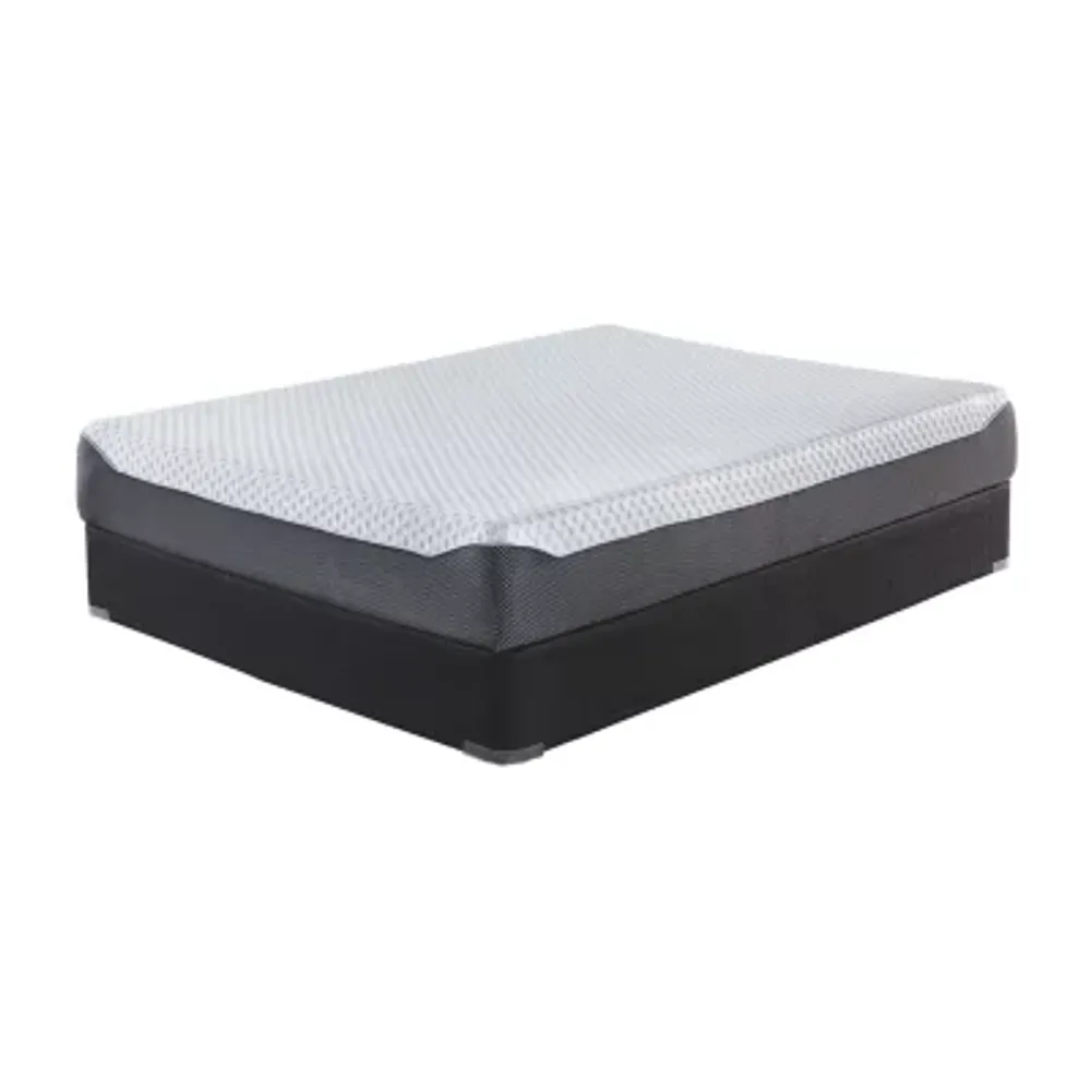 Signature Design by Ashley Chime Elite 10" Firm Memory Foam Mattress a Box