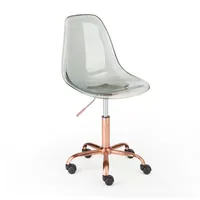 Urban Shop Acrylic Rolling Chair