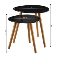 Oslo Living Room Collection Nesting Tables Set