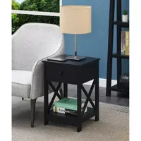 Oxford 1-Drawer Storage End Table