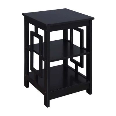 Town Square Living Room Collection Storage Console Table