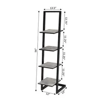 Designs2go Office And Library Collection 4-Shelf Bookcase