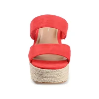 Journee Collection Womens Ilyana Wedge Sandals