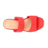 Journee Collection Womens Ilyana Wedge Sandals