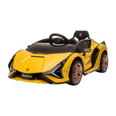 Lamborghini Sian 12v Yellow Ride-On Car