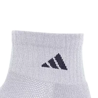 adidas Little & Big Boys 6 Pair Quarter Ankle Socks