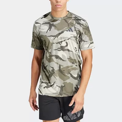 adidas Mens Crew Neck Short Sleeve T-Shirt