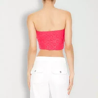 Forever 21 Eyelet Womens Tube Top Juniors