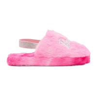 Girls Barbie Slip-On Slippers