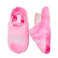 Girls Barbie Slip-On Slippers