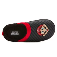 Boys Super Mario Slip-On Slippers