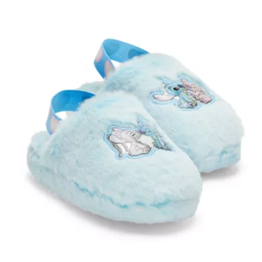 Disney Collection Girls Stitch Slip-On Slippers