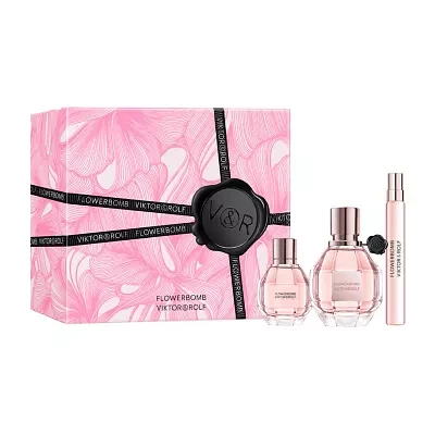 Viktor & Rolf Flowerbomb Eau De Parfum 3-Pc Gift Set ($214 Value)