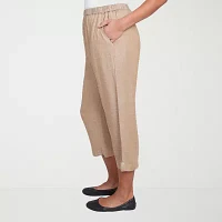 Alfred Dunner Summer Solstice Womens Capri Pant