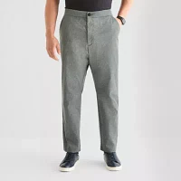 Shaquille O'Neal XLG Mens Big and Tall Slim Fit Flat Front Pant