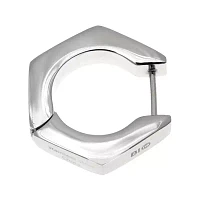 Mens Stainless Steel Huggie Hoop Earring