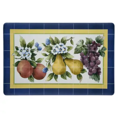 Achim Fruity Tiles Anti-Fatigue 18"X30" Kitchen Mat