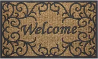 Achim Welcome Vines Coir 18"X30" Doormat