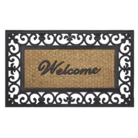 Achim Fleur De Lis Coir 18"X30" Doormat