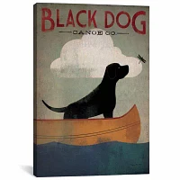 Icanvas Black Dog Canoe Co. I Canvas Art